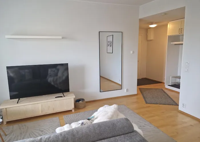 Top-floor With Sauna And Free Parking Near Center *