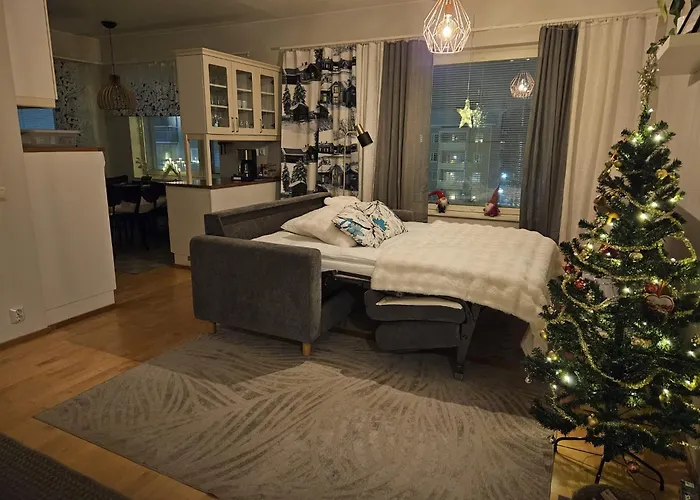 Διαμέρισμα Top-floor With Sauna And Free Parking Near Center Ροβανιέμι